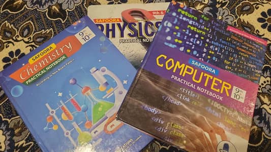 handwritten Practical Notebooks for Matric