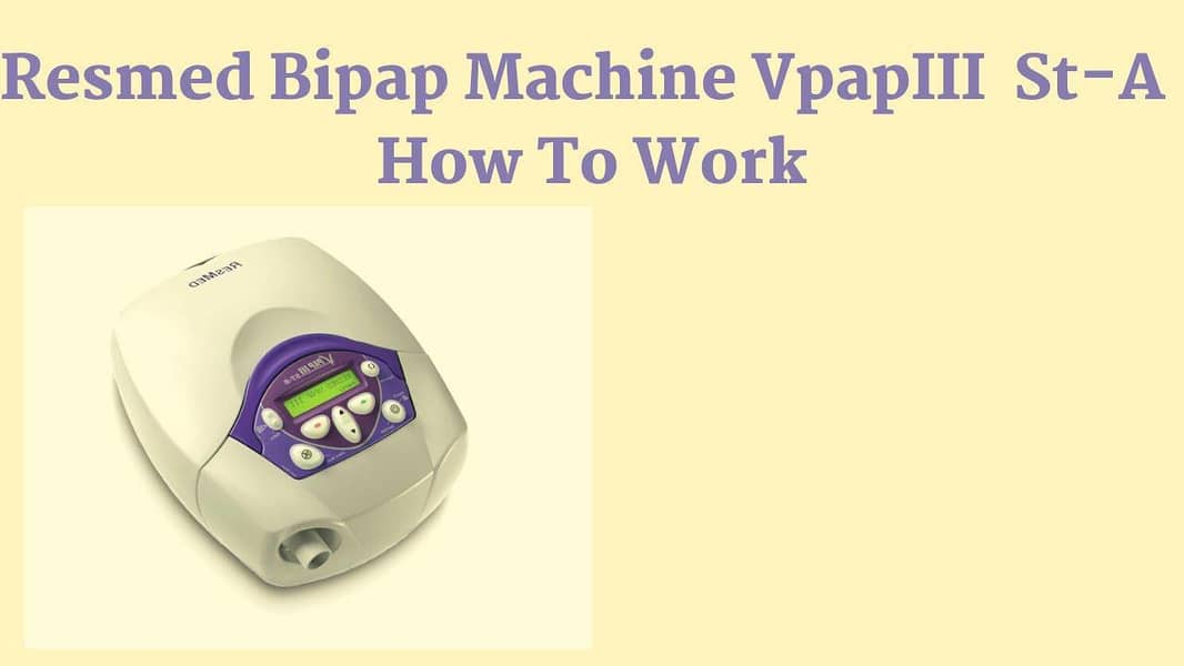 "BiPAP Machine" 1