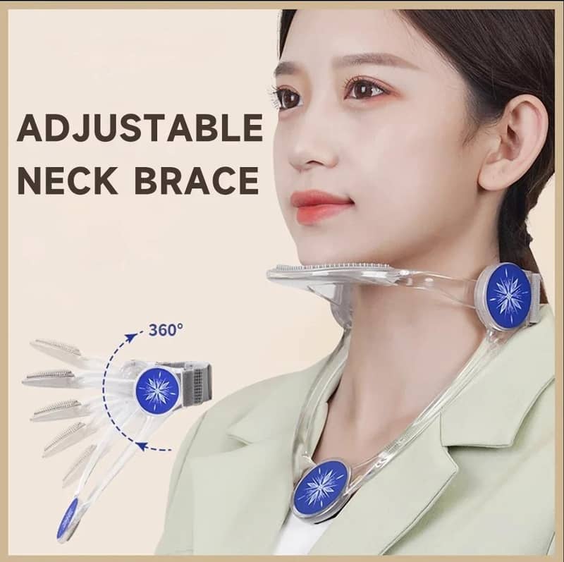 Adjustable Cervical Traction Device For Posture Correction 0