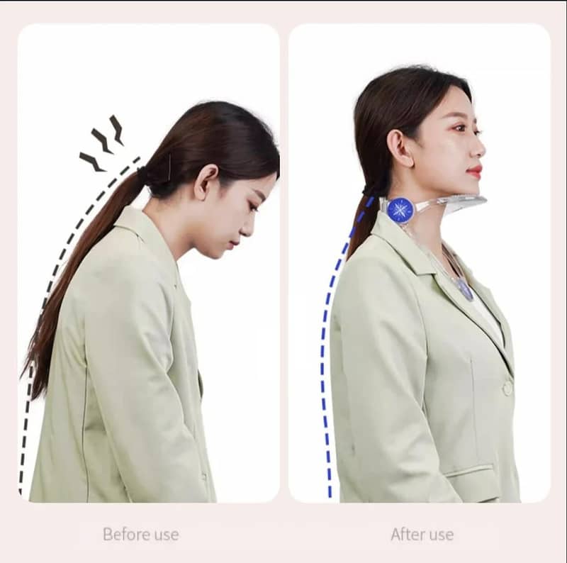 Adjustable Cervical Traction Device For Posture Correction 3