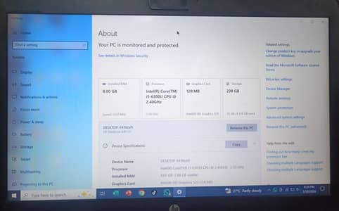 Hp elite book 840G3 urgent sell