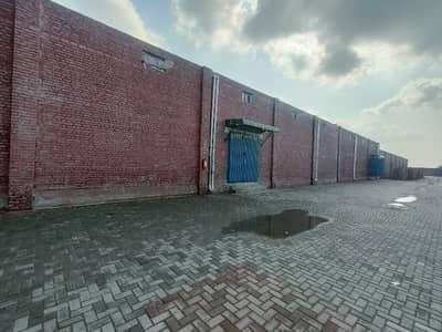 15,000 Sqft Warehouse Unit With Wide Range of Parking Available For Rent at Main Jaranwala Road Khurrianwala Chowk