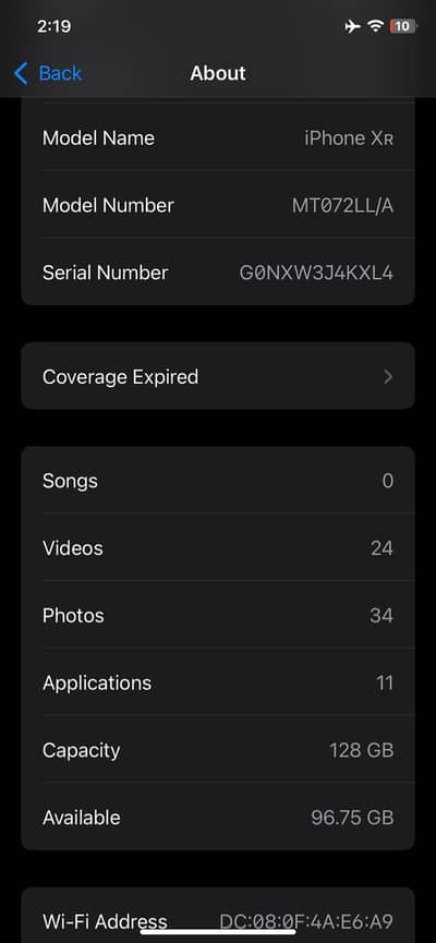 i phone xr jv non pta