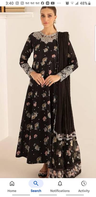 luxury lawn dresses best for eid