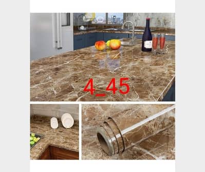 self adhesive/ sticker paper/ marble, wooden design /glass paper