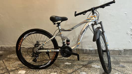 Lazer Star 24 Speed Mountain Dual Shock bike