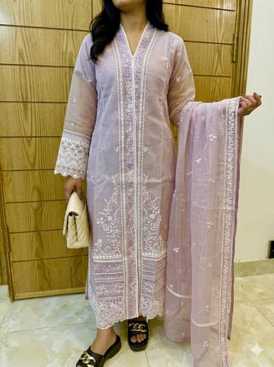 3 pc party wear dress