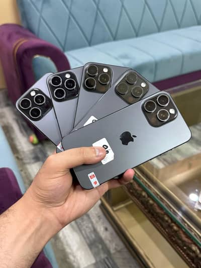 Iphone 15 pro max black colour jv non pta