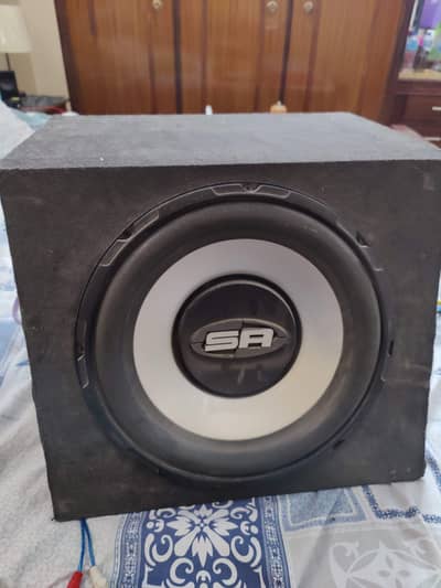 Amplifier Woofer with Box