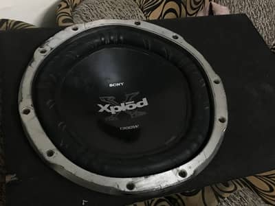 Sony Xplod woofer 12inch made in Thailand boofer bofer wofer car deck