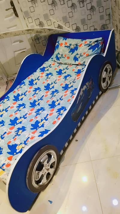 Kids car bed