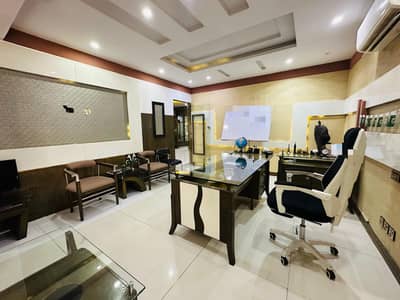 Fully Furnished Commercial Office For Rent At Most Prime Location Of Lahore