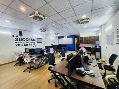 Fully Furnished Floor Available For Rent In Johar Town