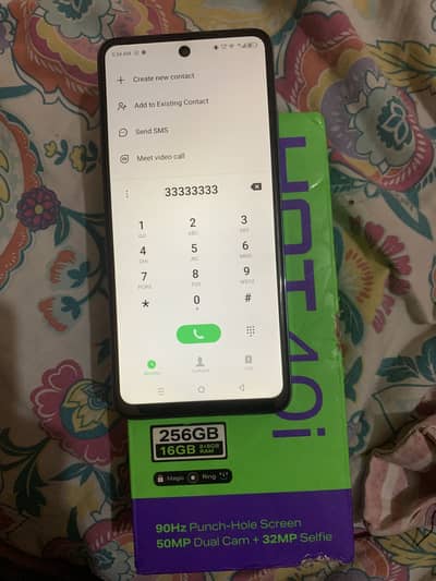 infinix hot 40i 8+8 ram 256 gb memory