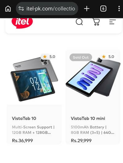 Itel tabs 3/64 or 4/128 in 8" or 10" 1year official warranty