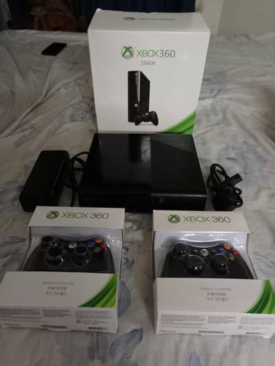 Xbox 360 ultra slim with 200 games