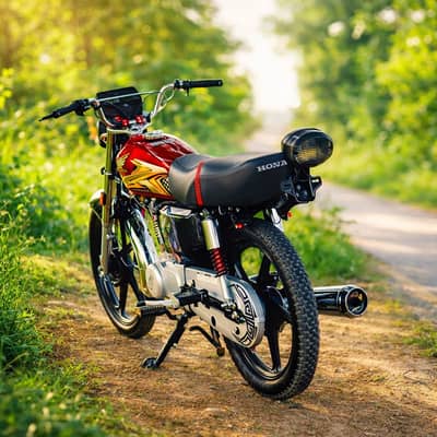 Honda 125 Completely Modified For Sale