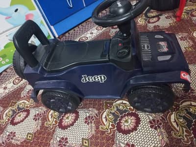 Baby boy jeep