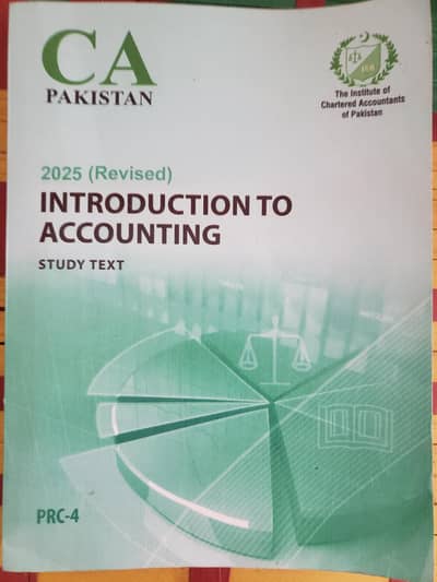 PRC-4 INTRODUCTION TO ACCOUNTING 2025 SCHEME BOOK