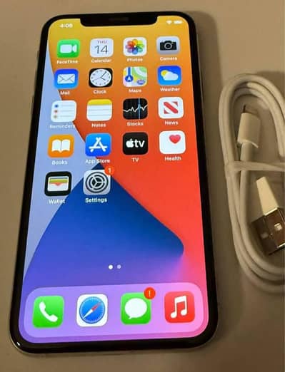 iphone X 256GB PTA official Approved