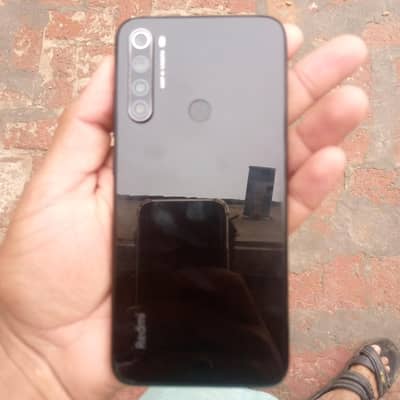 Redmi note8 memory 4/64 only box 10by 9 condition