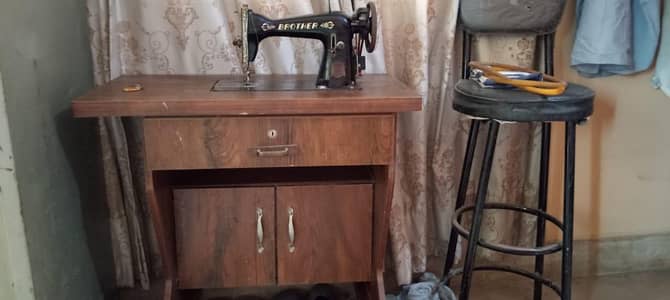 brother machine ok contition no folt