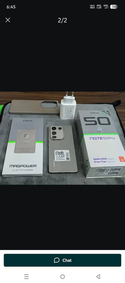 infinity note 50 8+256 10 by 10 installment wala