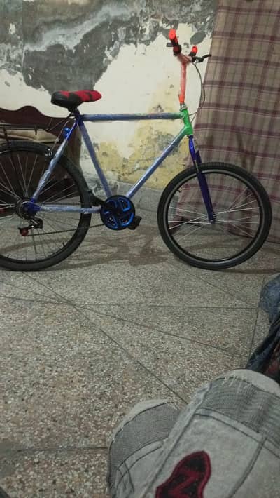 Bicycle  for sale new brand bule and oriange full size cycle urgent