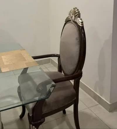 Dining table with 8 chairs
