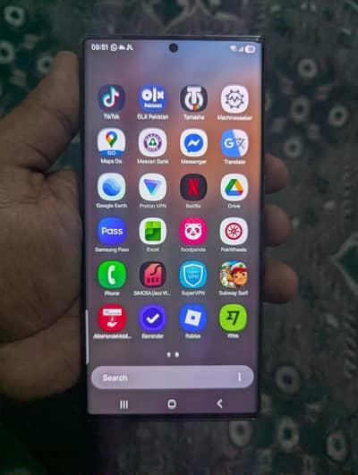 Samsung  S22 Ultra  official PTA approved  12/256