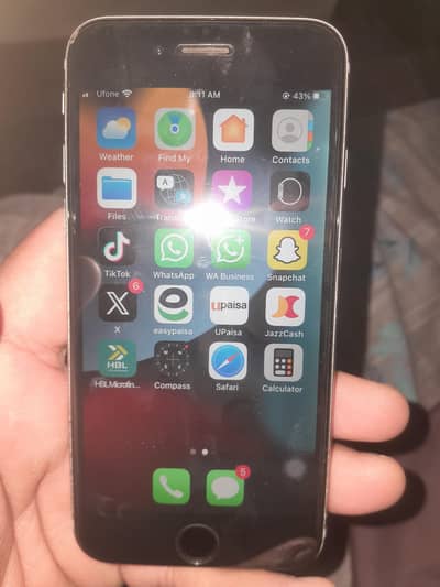 finger print working . . . . panel orignal . pta aprroved iphone 6s 16 gb