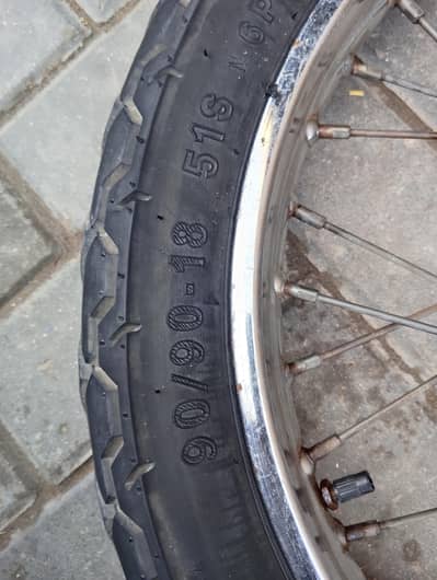 Rear Tyre