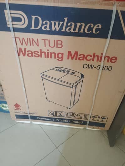 dawllance wash machine and dryer