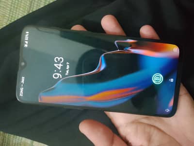 One Plus 6t dual sim approved 8/128 just glass crack no shade no dot