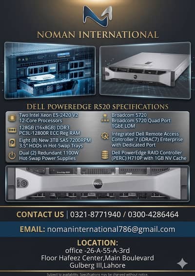 DELL POWER EDGE R520 | Server
