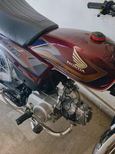 Honda CD 70 2025 Model - Lush Condition - First Owner