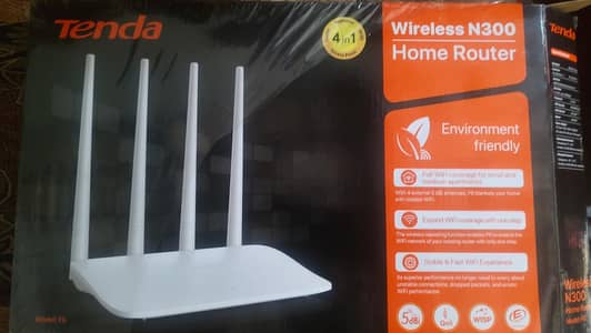 Wireless N300 Tenda f6 home router