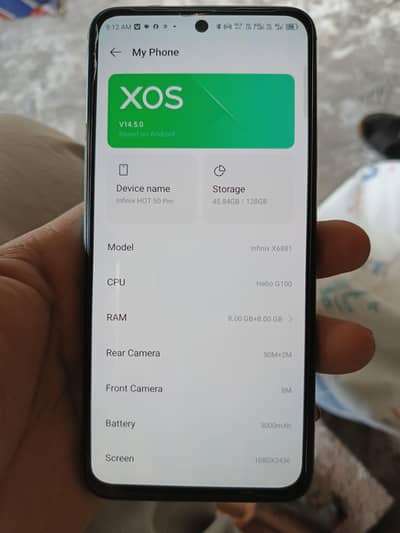 Infinix Hot 50 8 8 128