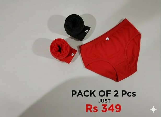 Premium Banyan Fabric Panties pack of 2