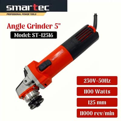(Brand New) Angle Grinder 5 Inch Smartec