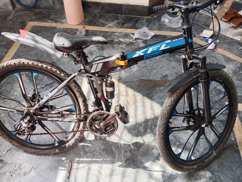 foldable cycle good condition 2