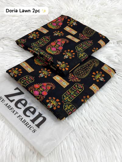 2pc doria lawn suit