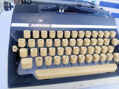 vintage typewriter Adler