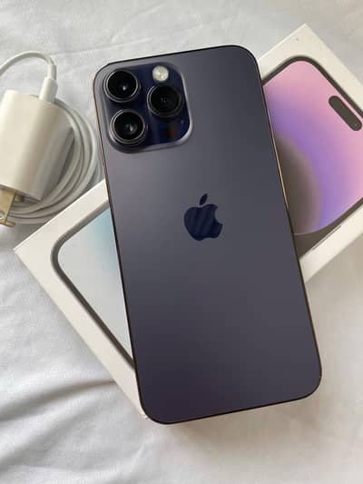 Apple iphone 14 Pro Max Complete Box Urgent Sale Connect Wtp No