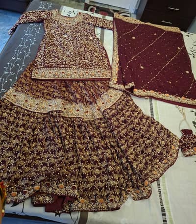 Makkah Bridal Designer Suit – Worn Once – Like New