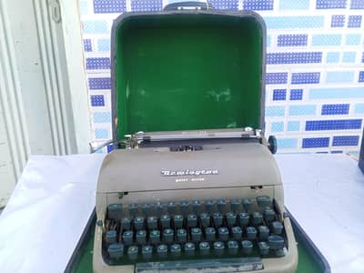 Antique and vintage typewriter