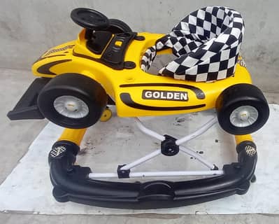 Baby walker good condition music system available