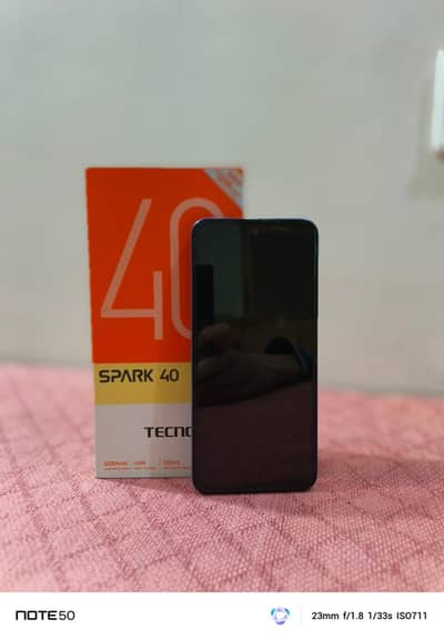 Techno Spark 40 6/128 – 11 Months Warranty – Like New