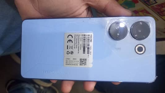 Tecno CAMON 20 8gb rom 256 rom
