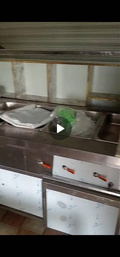 Sainless steel counter